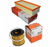 MAHLE / KNECHT Set Pacchetto Filtri Filtro Aria LX 1211 Filtro Olio OX 341D
