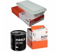 MAHLE / KNECHT Set Pacchetto Filtri Filtro Aria LX 1286 Filtro Olio OC 534