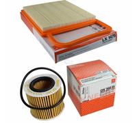 MAHLE / KNECHT Set Pacchetto Filtri Filtro Aria LX 1475 Filtro Olio OX 360D