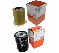 MAHLE / KNECHT Set Pacchetto Filtri Filtro Aria LX 1566 Filtro Olio OC 264