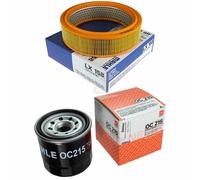 MAHLE / KNECHT Set Pacchetto Filtri Filtro Aria LX 158 Filtro Olio OC 215
