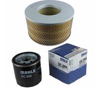 MAHLE / KNECHT Set Pacchetto Filtri Filtro Aria LX 1641 Filtro Olio OC 988