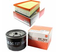 MAHLE / KNECHT Set Pacchetto Filtri Filtro Aria LX 1748 Filtro Olio OC 727
