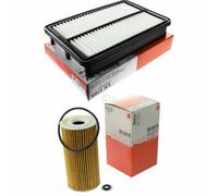MAHLE / KNECHT Set Pacchetto Filtri Filtro Aria LX 1785 Filtro Olio OX 424D