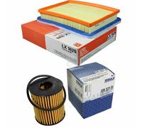 MAHLE / KNECHT Set Pacchetto Filtri Filtro Aria LX 1825 Filtro Olio OX 371D