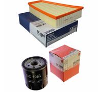 MAHLE / KNECHT Set Pacchetto Filtri Filtro Aria LX 1885 Filtro Olio OC 1063