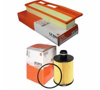 MAHLE / KNECHT Set Pacchetto Filtri Filtro Aria LX 1920 Filtro Olio OX 559D
