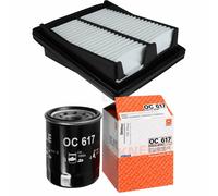 MAHLE / KNECHT Set Pacchetto Filtri Filtro Aria LX 1949 Filtro Olio OC 617