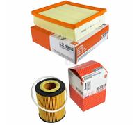 MAHLE / KNECHT Set Pacchetto Filtri Filtro Aria LX 1968 Filtro Olio OX 173/1D