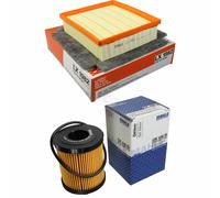 MAHLE / KNECHT Set Pacchetto Filtri Filtro Aria LX 1982 Filtro Olio OX 418D