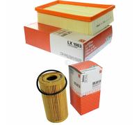 MAHLE / KNECHT Set Pacchetto Filtri Filtro Aria LX 1983 Filtro Olio OX 441D