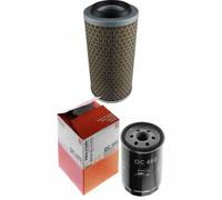 MAHLE / KNECHT Set Pacchetto Filtri Filtro Aria LX 272 Filtro Olio OC 460