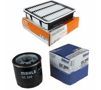 MAHLE / KNECHT Set Pacchetto Filtri Filtro Aria LX 2873 Filtro Olio OC 988