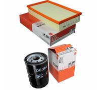 MAHLE / KNECHT Set Pacchetto Filtri Filtro Aria LX 296 Filtro Olio OC 264