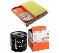 MAHLE / KNECHT Set Pacchetto Filtri Filtro Aria LX 3306 Filtro Olio OC 977/1