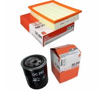 MAHLE / KNECHT Set Pacchetto Filtri Filtro Aria LX 405 Filtro Olio OC 262