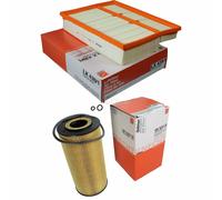 MAHLE / KNECHT Set Pacchetto Filtri Filtro Aria LX 439/1 Filtro Olio OX 123/1D