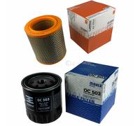MAHLE / KNECHT Set Pacchetto Filtri Filtro Aria LX 478/1 Filtro Olio OC 503