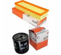 MAHLE / KNECHT Set Pacchetto Filtri Filtro Aria LX 488 Filtro Olio OC 100