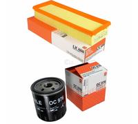 MAHLE / KNECHT Set Pacchetto Filtri Filtro Aria LX 488 Filtro Olio OC 976
