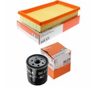MAHLE / KNECHT Set Pacchetto Filtri Filtro Aria LX 532 Filtro Olio OC 473