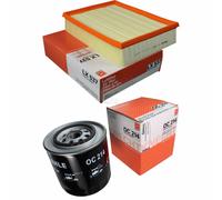 MAHLE / KNECHT Set Pacchetto Filtri Filtro Aria LX 537 Filtro Olio OC 214