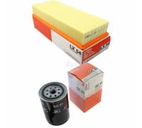 MAHLE / KNECHT Set Pacchetto Filtri Filtro Aria LX 54 Filtro Olio OC 51