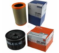 MAHLE / KNECHT Set Pacchetto Filtri Filtro Aria LX 646/1 Filtro Olio OC 467