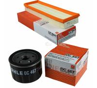 MAHLE / KNECHT Set Pacchetto Filtri Filtro Aria LX 704/1 Filtro Olio OC 467