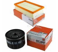 MAHLE / KNECHT Set Pacchetto Filtri Filtro Aria LX 933/2 Filtro Olio OC 467