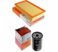 MAHLE / KNECHT Set Pacchetto Filtri Filtro Aria LX 942 Filtro Olio OC 460