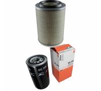 MAHLE / KNECHT Set Pacchetto Filtri Filtro Aria LX 99 Filtro Olio OC 105