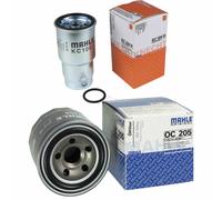 MAHLE / KNECHT Set Pacchetto Filtri Filtro Carburante KC 100D Filtro Olio OC 205