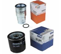 MAHLE / KNECHT Set Pacchetto Filtri Filtro Carburante KC 100D Filtro Olio OC 988