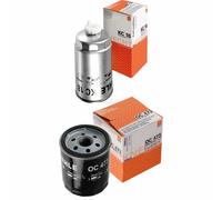 MAHLE / KNECHT Set Pacchetto Filtri Filtro Carburante KC 18 Filtro Olio OC 473
