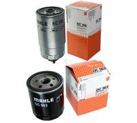 MAHLE / KNECHT Set Pacchetto Filtri Filtro Carburante KC 195 Filtro Olio OC 983