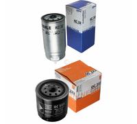 MAHLE / KNECHT Set Pacchetto Filtri Filtro Carburante KC 32 Filtro Olio OC 223
