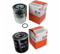 MAHLE / KNECHT Set Pacchetto Filtri Filtro Carburante KC 46 Filtro Olio OC 115