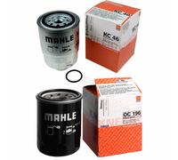 MAHLE / KNECHT Set Pacchetto Filtri Filtro Carburante KC 46 Filtro Olio OC 196