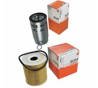 MAHLE / KNECHT Set Pacchetto Filtri Filtro Carburante KC 98 Filtro Olio OX 156D