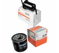 MAHLE / KNECHT Set Pacchetto Filtri Filtro Carburante KL 115 Filtro Olio OC 195