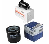 MAHLE / KNECHT Set Pacchetto Filtri Filtro Carburante KL 129 Filtro Olio OC 988