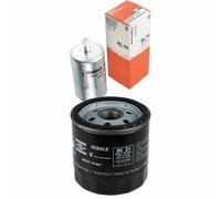 MAHLE / KNECHT Set Pacchetto Filtri Filtro Carburante KL 14 Filtro Olio OC 21