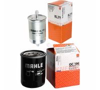 MAHLE / KNECHT Set Pacchetto Filtri Filtro Carburante KL 171 Filtro Olio OC 196