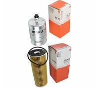 MAHLE / KNECHT Set Pacchetto Filtri Filtro Carburante KL 19 Filtro Olio OX 133D