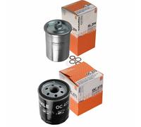 MAHLE / KNECHT Set Pacchetto Filtri Filtro Carburante KL 204 Filtro Olio OC 473