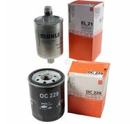 MAHLE / KNECHT Set Pacchetto Filtri Filtro Carburante KL 21 Filtro Olio OC 229