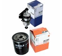 MAHLE / KNECHT Set Pacchetto Filtri Filtro Carburante KL 238 Filtro Olio OC 983