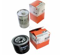 MAHLE / KNECHT Set Pacchetto Filtri Filtro Carburante KL 30 Filtro Olio OC 204