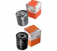 MAHLE / KNECHT Set Pacchetto Filtri Filtro Carburante KL 313 Filtro Olio OC 369